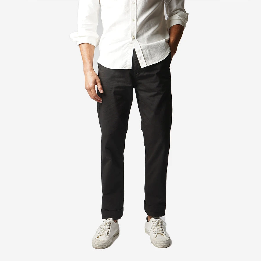 Portuguese Flannel Labura Tapered Trousers - Black - Image 6