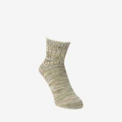 Anonymous Ism 5 Colour Mix Quarter Socks - Khaki