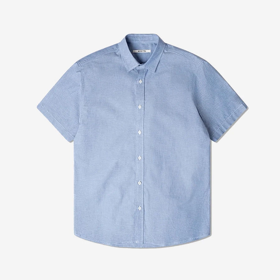 Kestin Aberlady Pineapple Fiber Shirt - Chambray