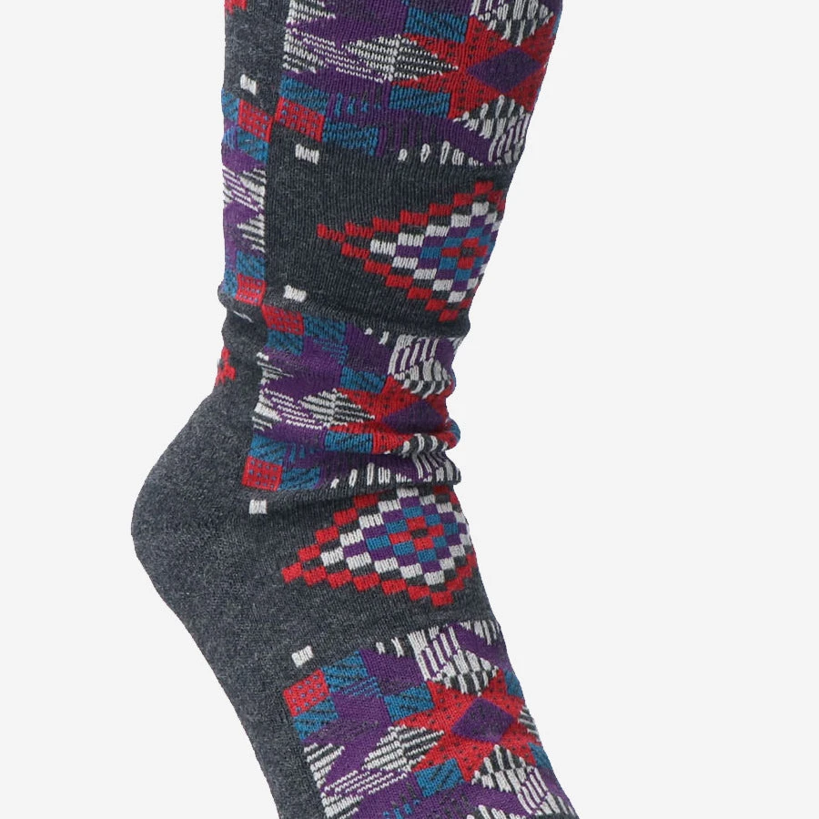 Anonymous Ism American Quilt Pile Crew - Charcoal Grey - Image 2