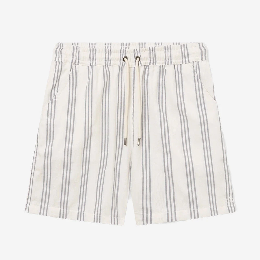 Foret Bract Easy Shorts - Navy/Sandstone