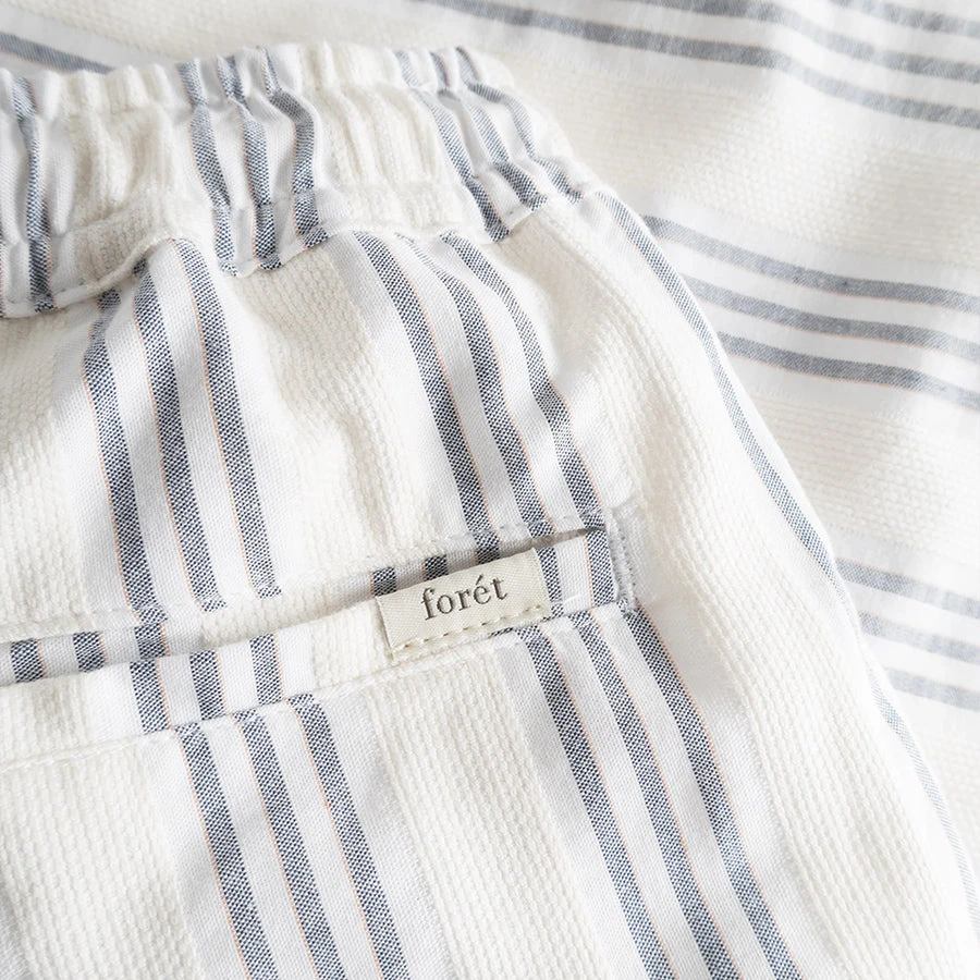 Foret Bract Easy Shorts - Navy/Sandstone - Image 4