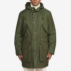 East Harbour Surplus Boston Army Parka - Olive Green