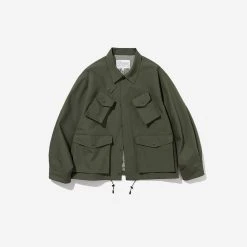 Uniform Bridge Canadian Fatigue Jacket - Olive