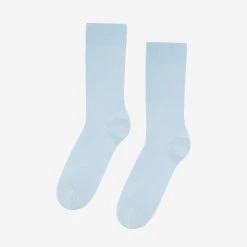 Colorful Standard Classic Organic Crew Socks - Polar Blue