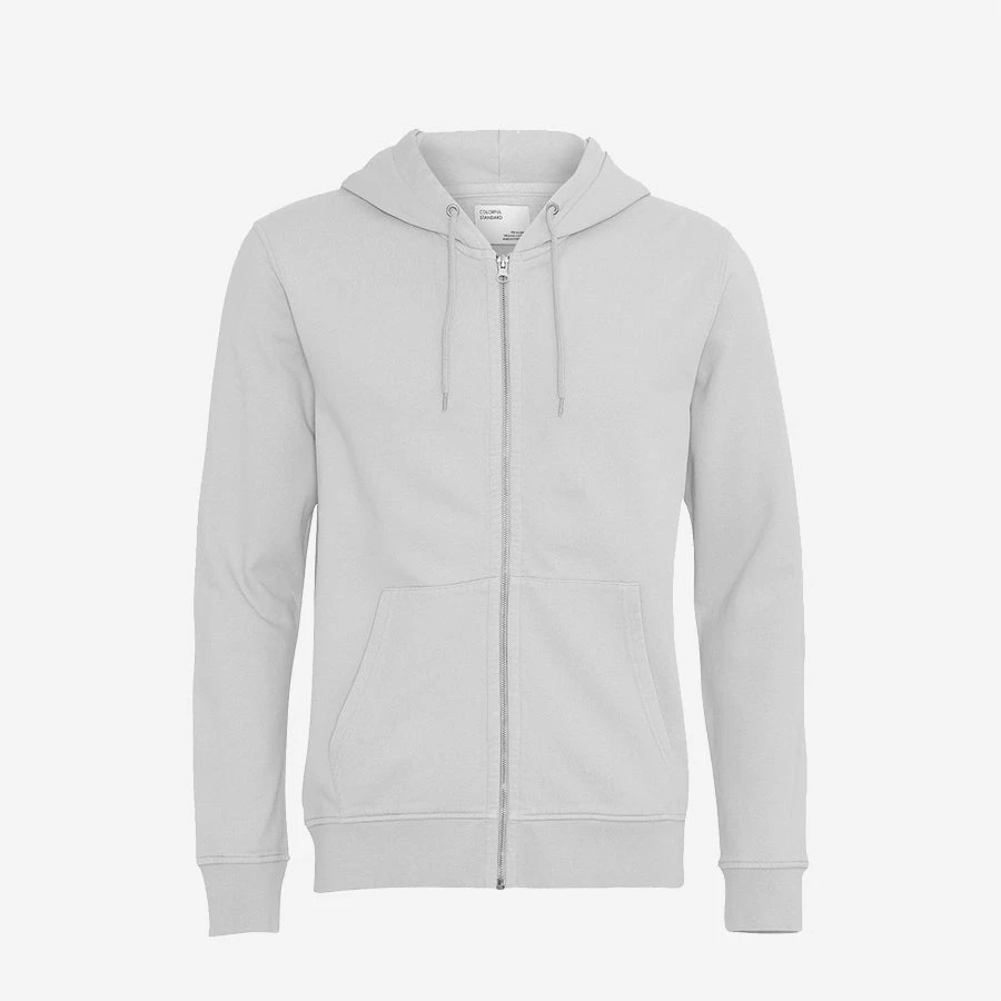 Colorful Standard Classic Organic Zip Hoodie - Cloudy Grey