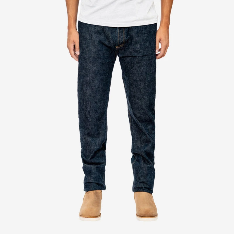 3sixteen CT-100xk - 14oz Rinsed Kibata Selvedge Denim - Classic Tapered Indigo - Image 2