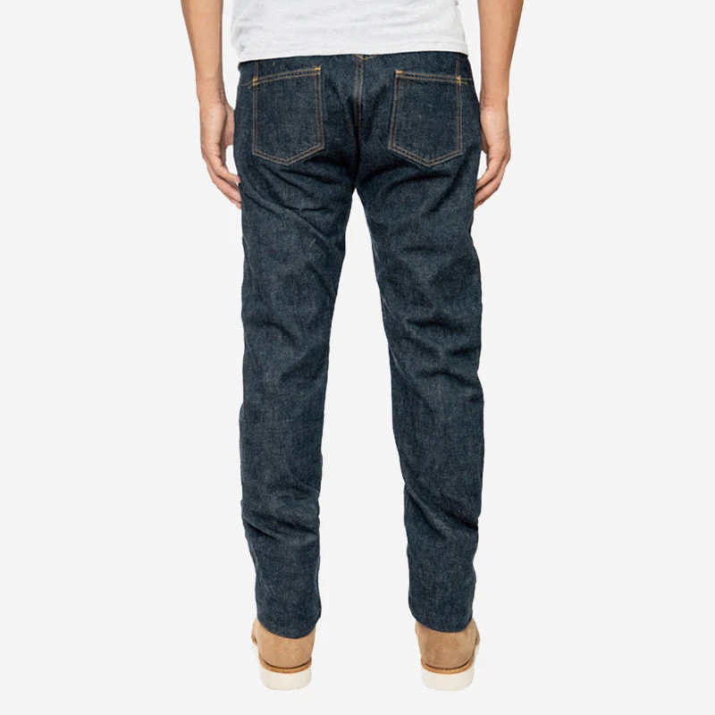 3sixteen CT-100xk - 14oz Rinsed Kibata Selvedge Denim - Classic Tapered Indigo - Image 4