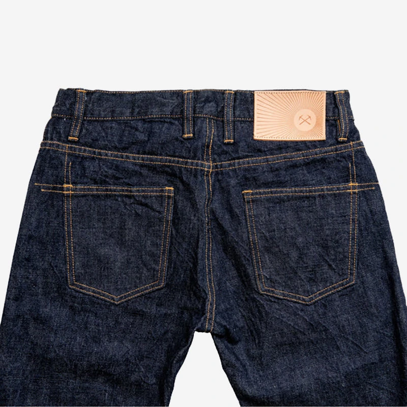 3sixteen CT-100xk - 14oz Rinsed Kibata Selvedge Denim - Classic Tapered Indigo - Image 6