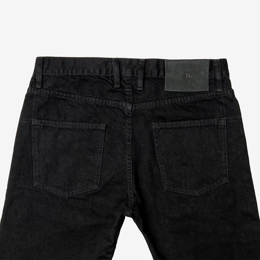 3sixteen CT-222xs - Classic Tapered 12oz Stonewashed Double-Black - Image 6