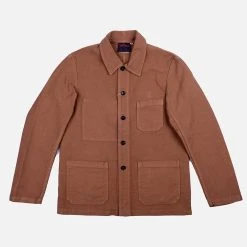 VETRA Chore Jacket - French Moleskin - Sand
