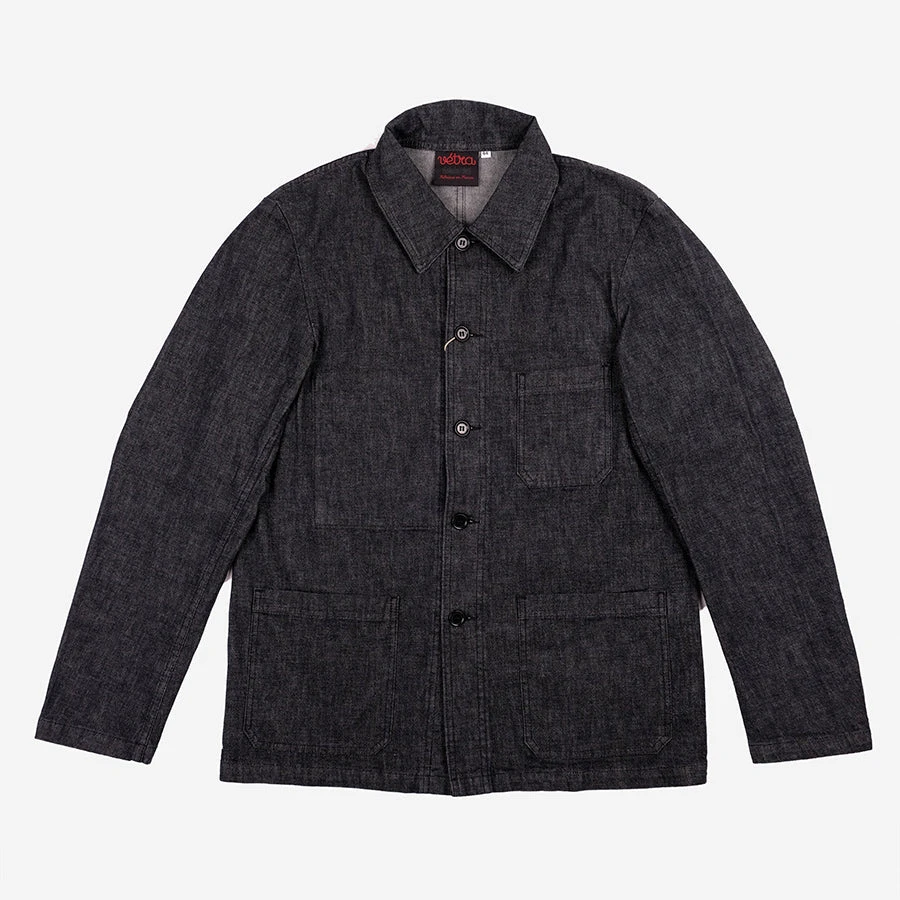 VETRA Chore Jacket - Washed C/W - Denim
