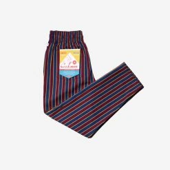 Cookman Chef Pants - Red College Stripe
