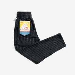 Cookman Chef Pants - Grey Wool Mix Stripe