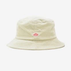 Danton Corduroy Bucket Hat - Cream