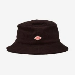 Danton Corduroy Bucket Hat - Mole Brown