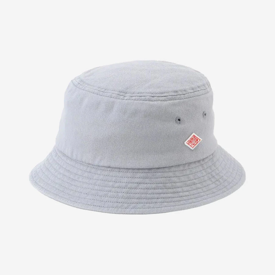 Danton Cotton Twill Adjustable Bucket Hat - Blue Grey