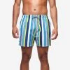 Boardies® Mid Length Swim Shorts - Crush Stripe II