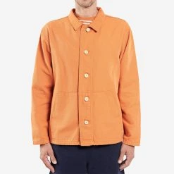 Armor-Lux Fisherman Chore Jacket - Rusty Orange