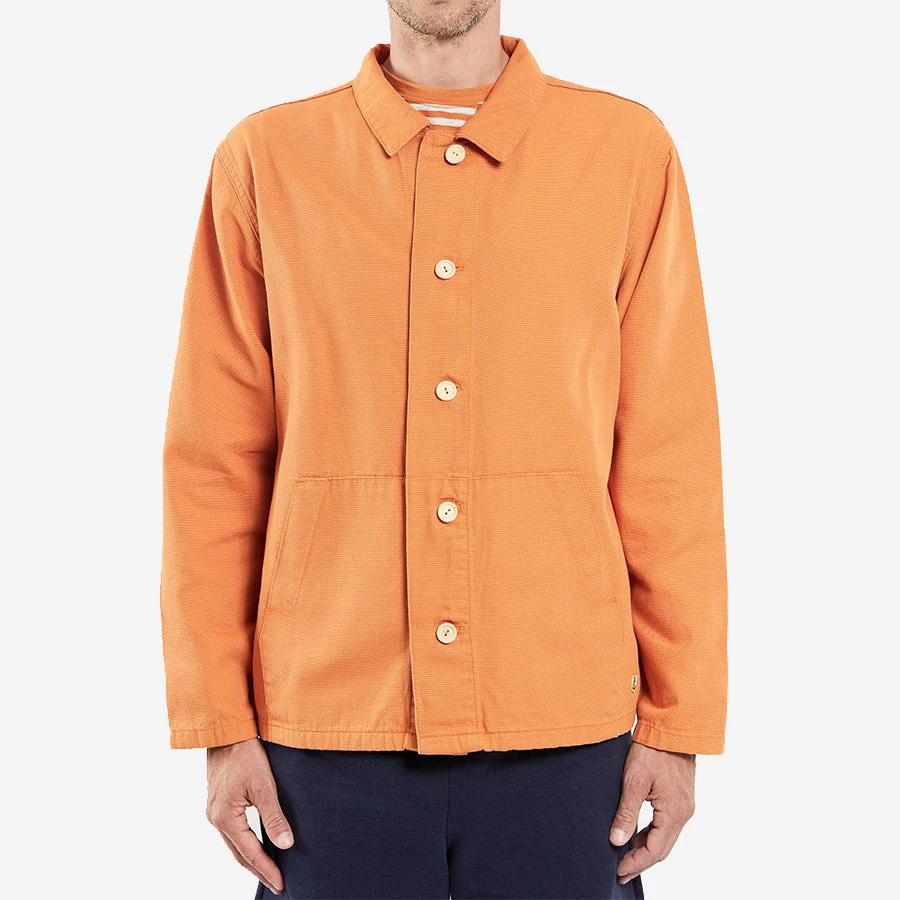 Armor-Lux Fisherman Chore Jacket - Rusty Orange