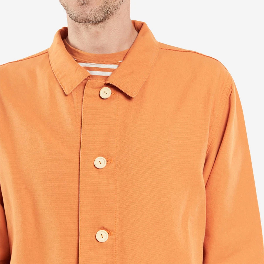 Armor-Lux Fisherman Chore Jacket - Rusty Orange - Image 2