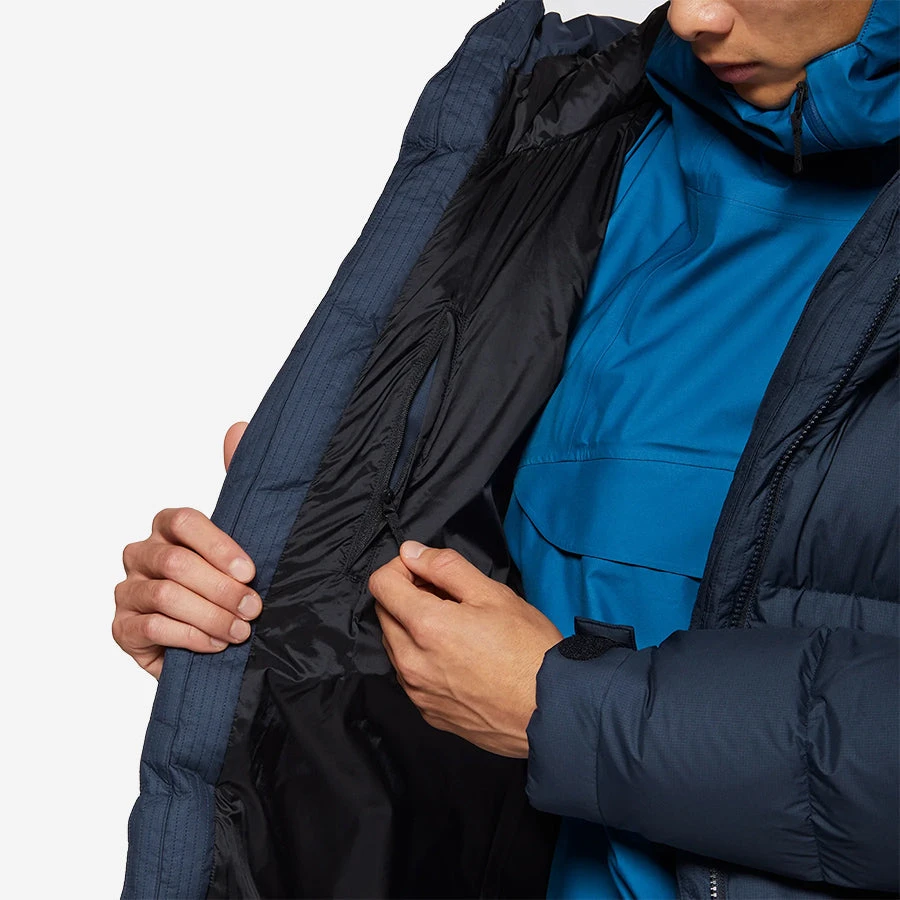 Goldwin GORE-TEX INFINIUM Fly Air Down Parka - Navy - Image 6