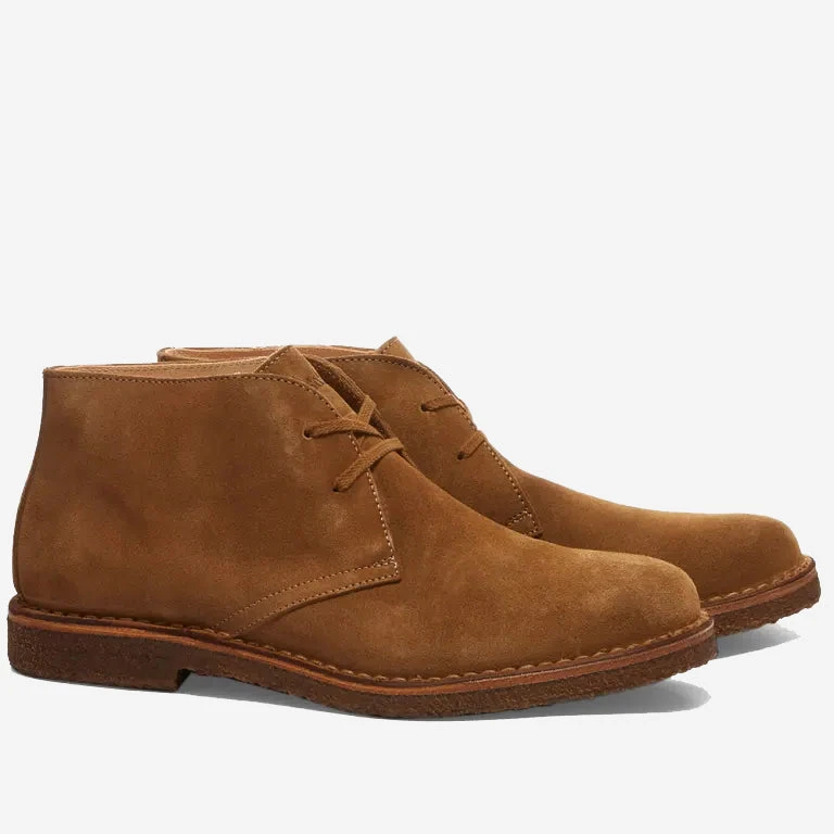 Astorflex Greenflex Suede Desert Boot - Whiskey Brown
