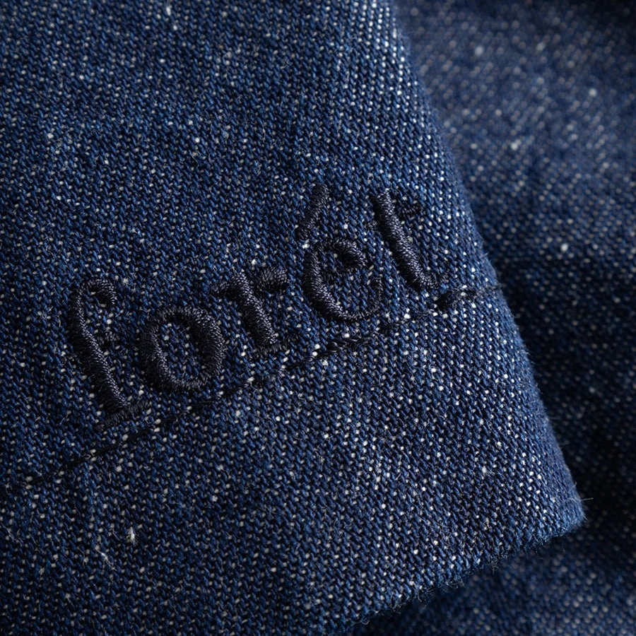 Foret Home Easy Denim Shorts - Indigo - Image 4