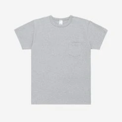 3sixteen Heavyweight Pocket T-Shirt - Heather Grey (v2)