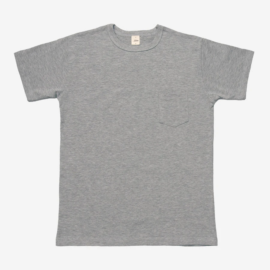 3sixteen Heavyweight Pocket T-Shirt - Heather Grey (v1)
