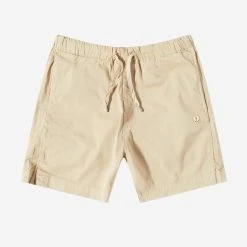Armor-Lux Heritage Drawstring Easy Shorts - Beige