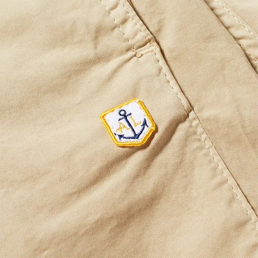 Armor-Lux Heritage Drawstring Easy Shorts - Beige - Image 2