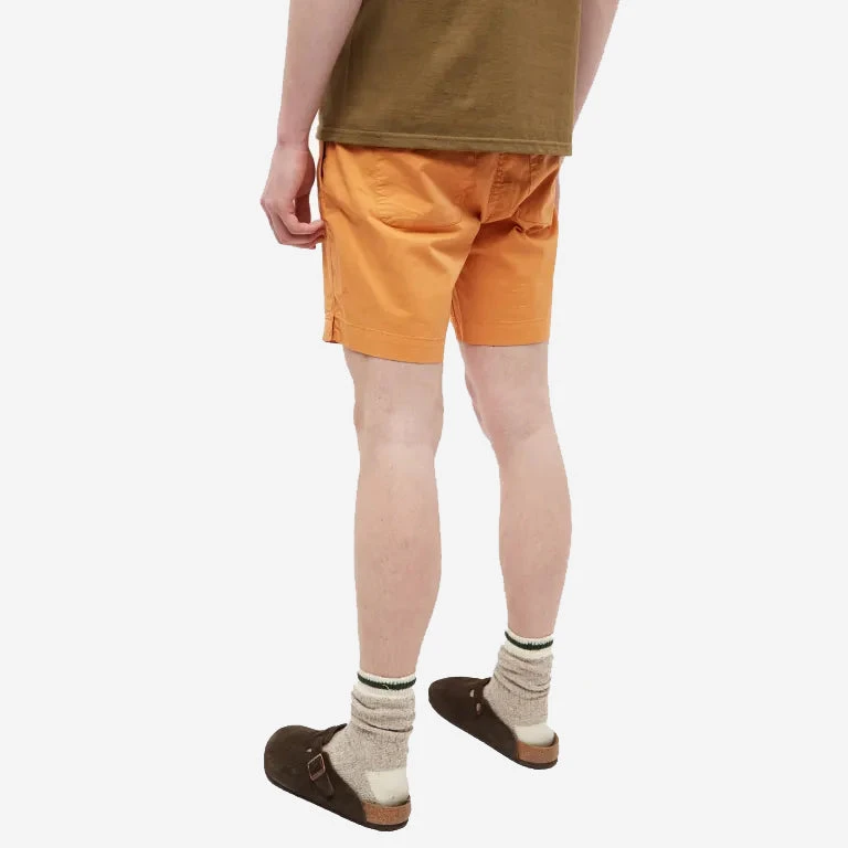 Armor-Lux Heritage Drawstring Easy Shorts - Rusty Orange - Image 4