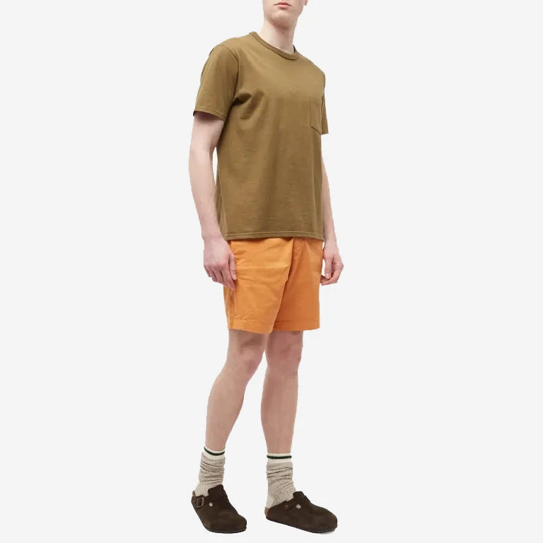 Armor-Lux Heritage Drawstring Easy Shorts - Rusty Orange - Image 5