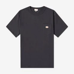 Armor-Lux Heritage Logo Pocket T-Shirt - Black