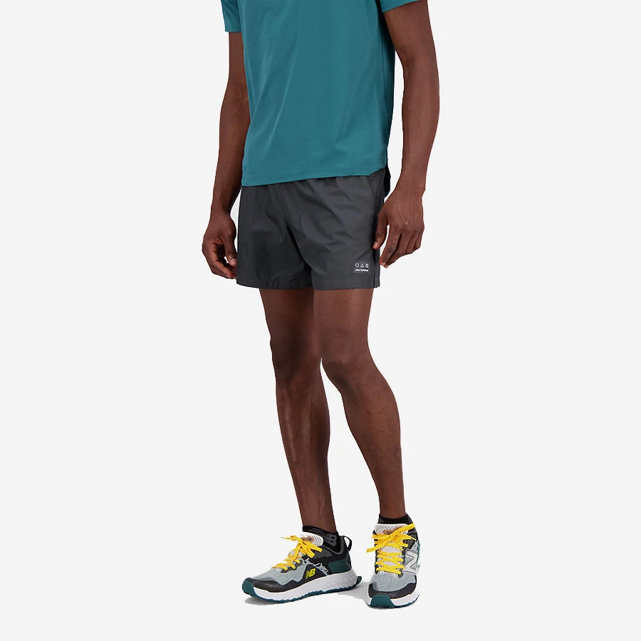 New Balance Apparel Impact Run AT 5 Inch Short - Blacktop