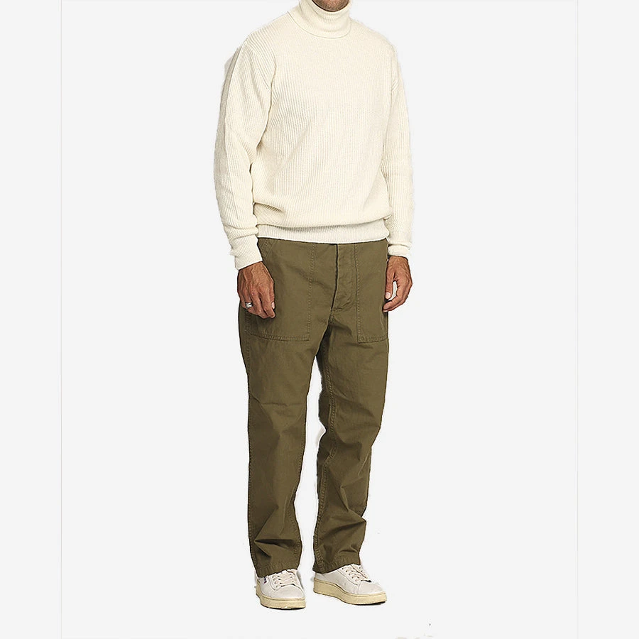East Harbour Surplus Marta Sailor Wool Turtleneck - Off White - Image 3