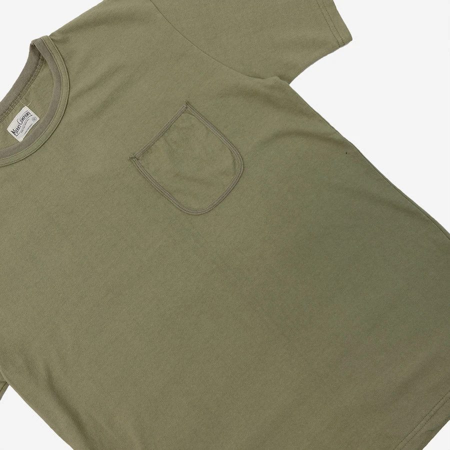 Merry Company Merry Pocket Tee - Olive Green (MG AFR Exclusive) - Image 4