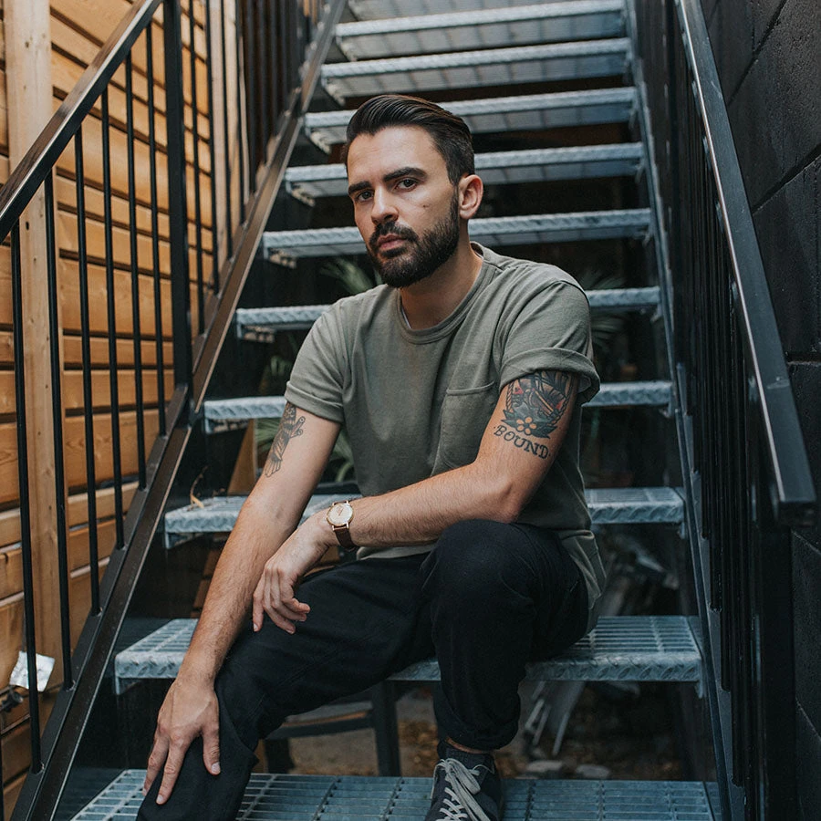 Merry Company Merry Pocket Tee - Olive Green (MG AFR Exclusive)