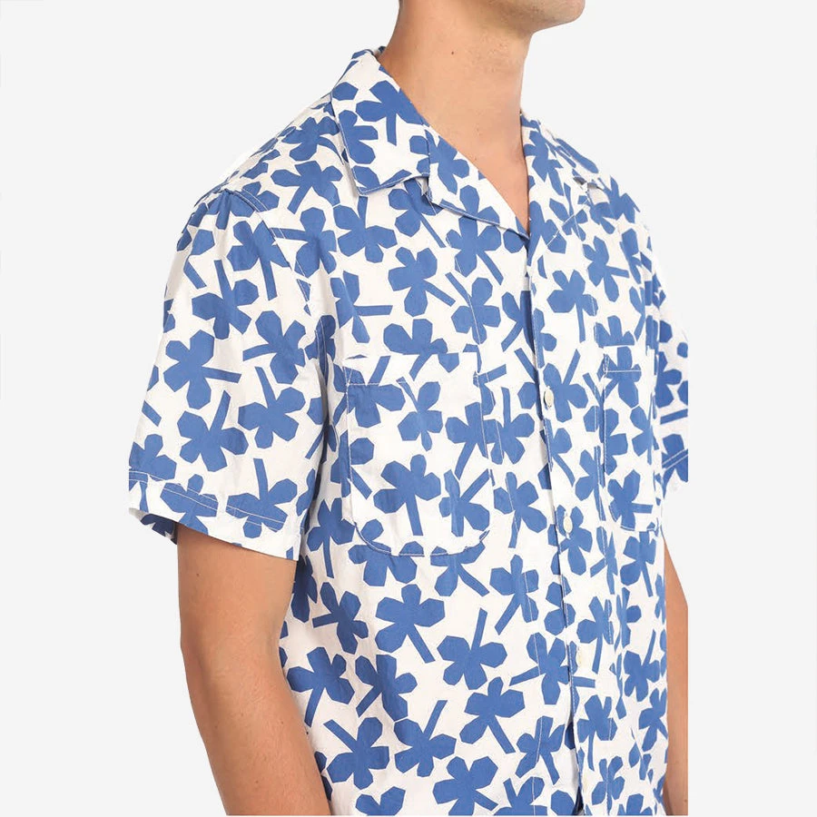 East Harbour Surplus Miami Vacation Shirt - Blue Clover - Image 2