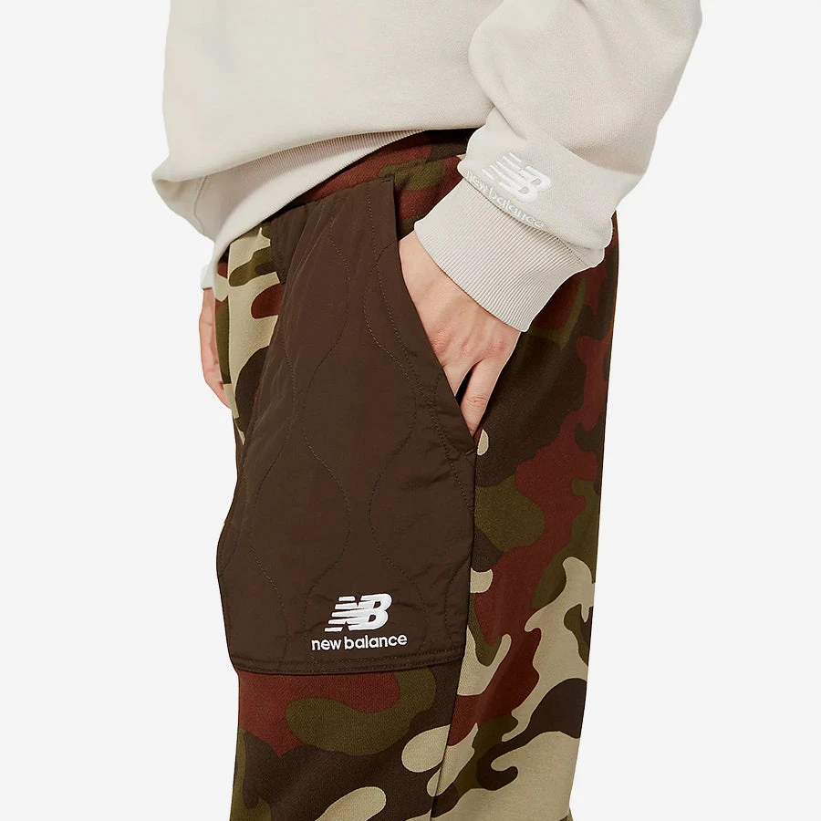 New Balance Apparel NB Athletics Fleece Pants - Camo - Image 4