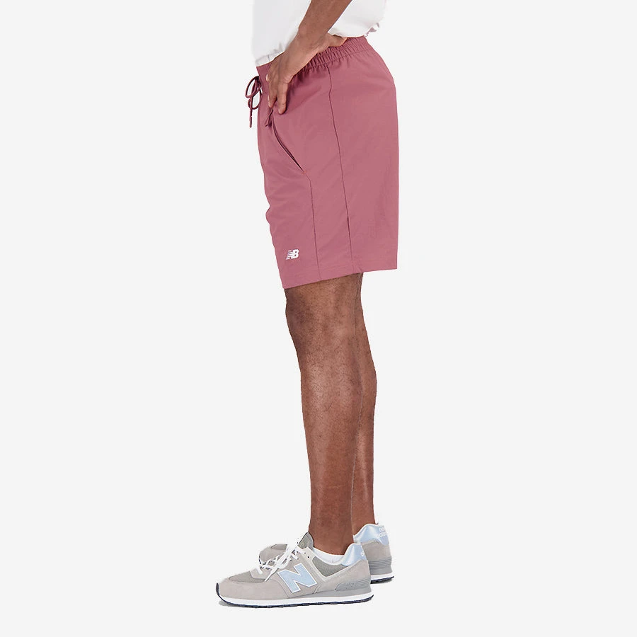 New Balance Apparel NB Athletics Woven Shorts - Washed Burgundy - Image 2