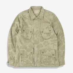 TSPTR Nam Jacket - Olive Aloha