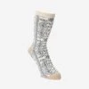 Anonymous Ism OC Paisley Crew Socks - Ivory