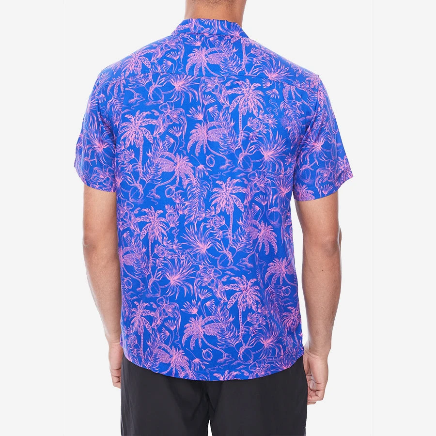 Boardies® Tencel Short-Sleeve Vacation Shirt - Palms - Image 3