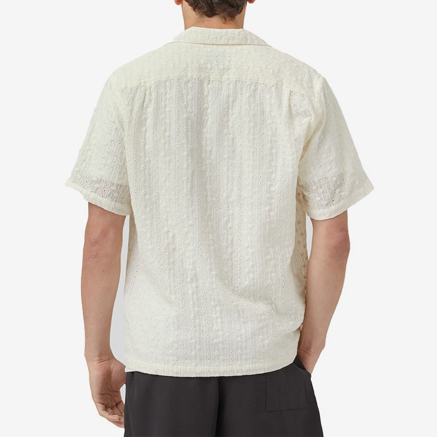 Portuguese Flannel Piros Short-Sleeve Vacation Shirt - White - Image 5