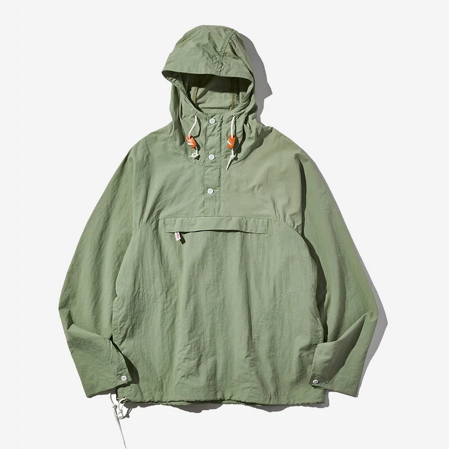 Battenwear Packable Anorak - Sage Green