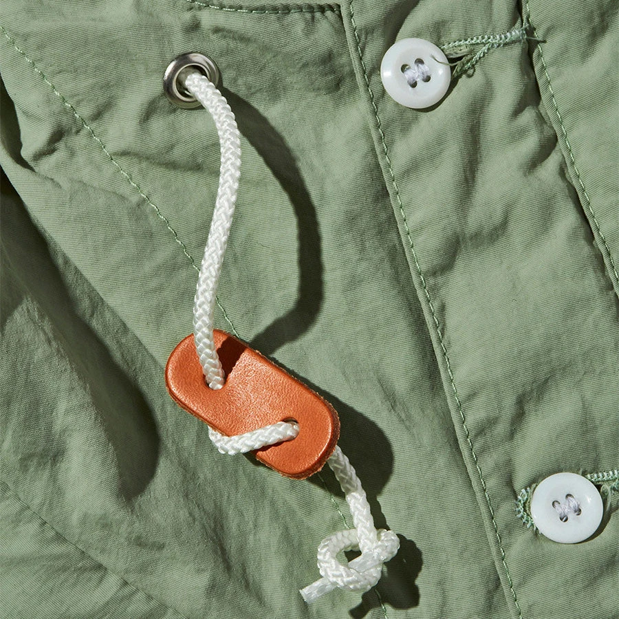 Battenwear Packable Anorak - Sage Green - Image 3