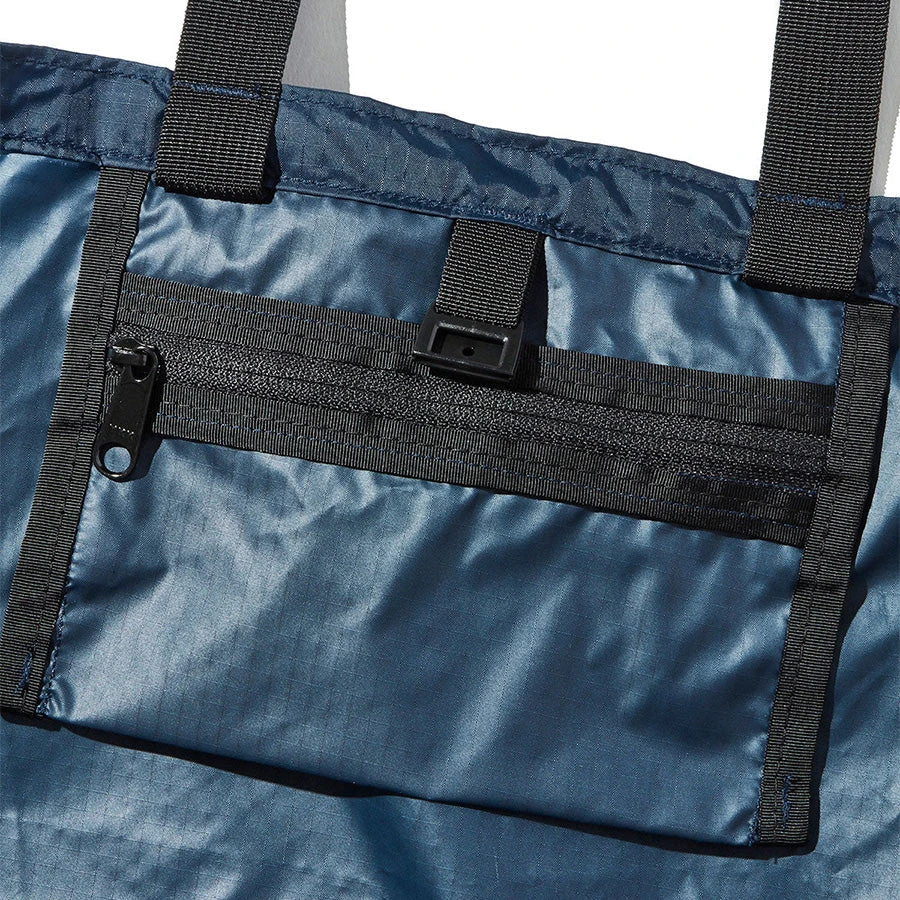 Battenwear Packable Tote - Navy/Black - Image 5