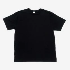 3sixteen Pima Cotton Plain T-Shirt - Black